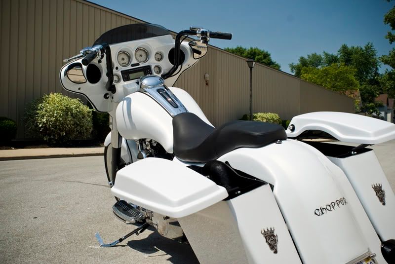 Baggers | :: Chad's Street Glide | Bad Dad | Custom Bagger Parts for